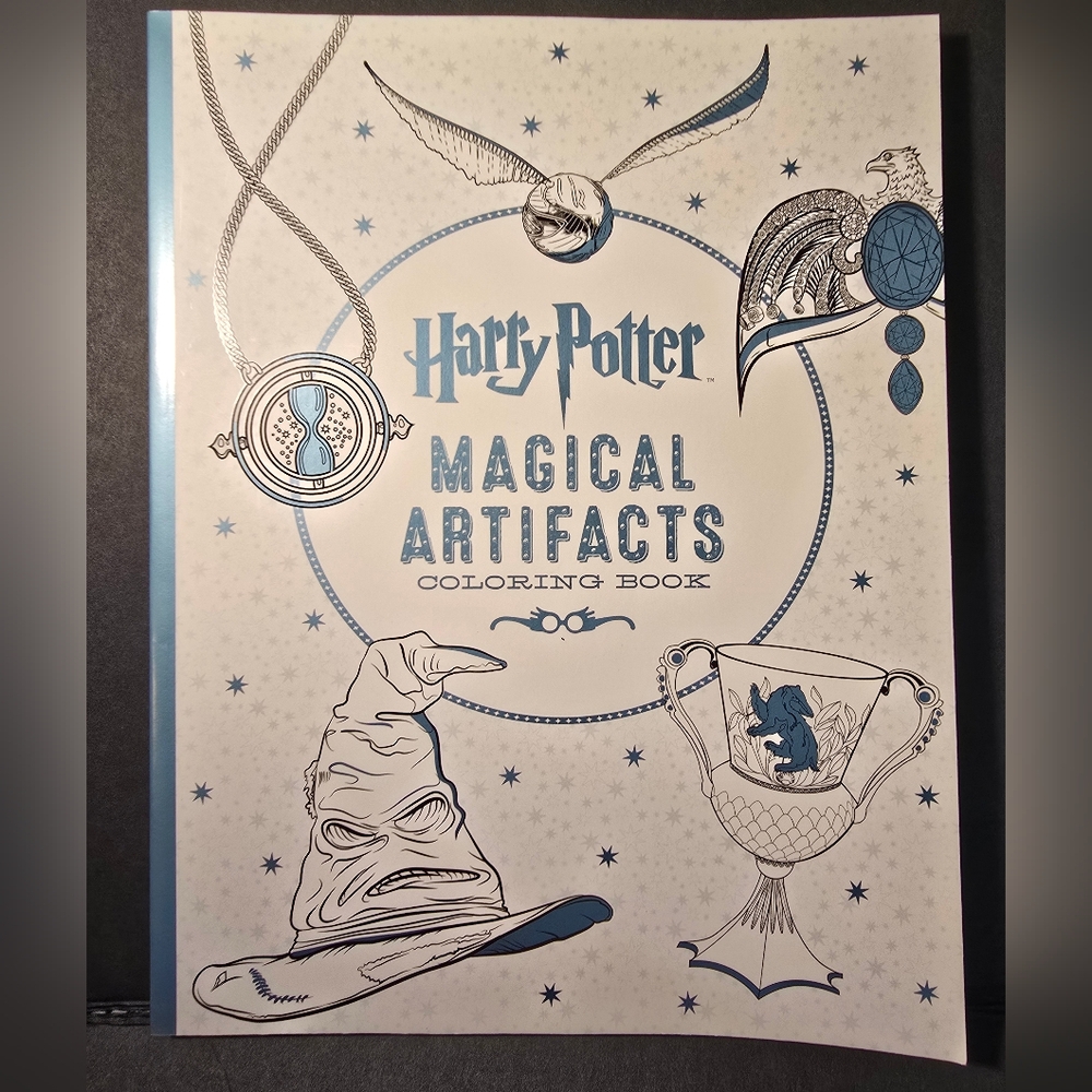 Harry Potter Magical Artifacts Coloring Book and Concept Art & Film Stills 2016